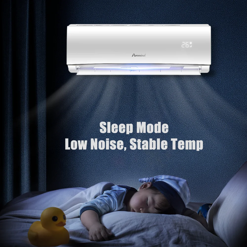 Преобразователь постоянного тока puнапоминает R410a, только блок переменного тока, Настенная система кондиционирования воздуха, мини-кондиционер 9000Btu-24000Btu