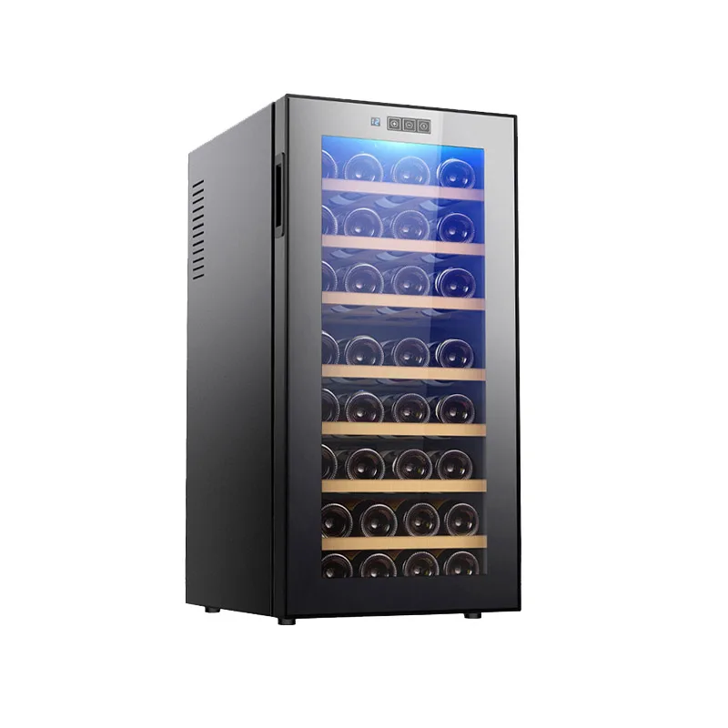 Охладитель винный погреб Производитель Smart Double Zone компрессор 330L 108 бутылки охладитель для вина холодильник