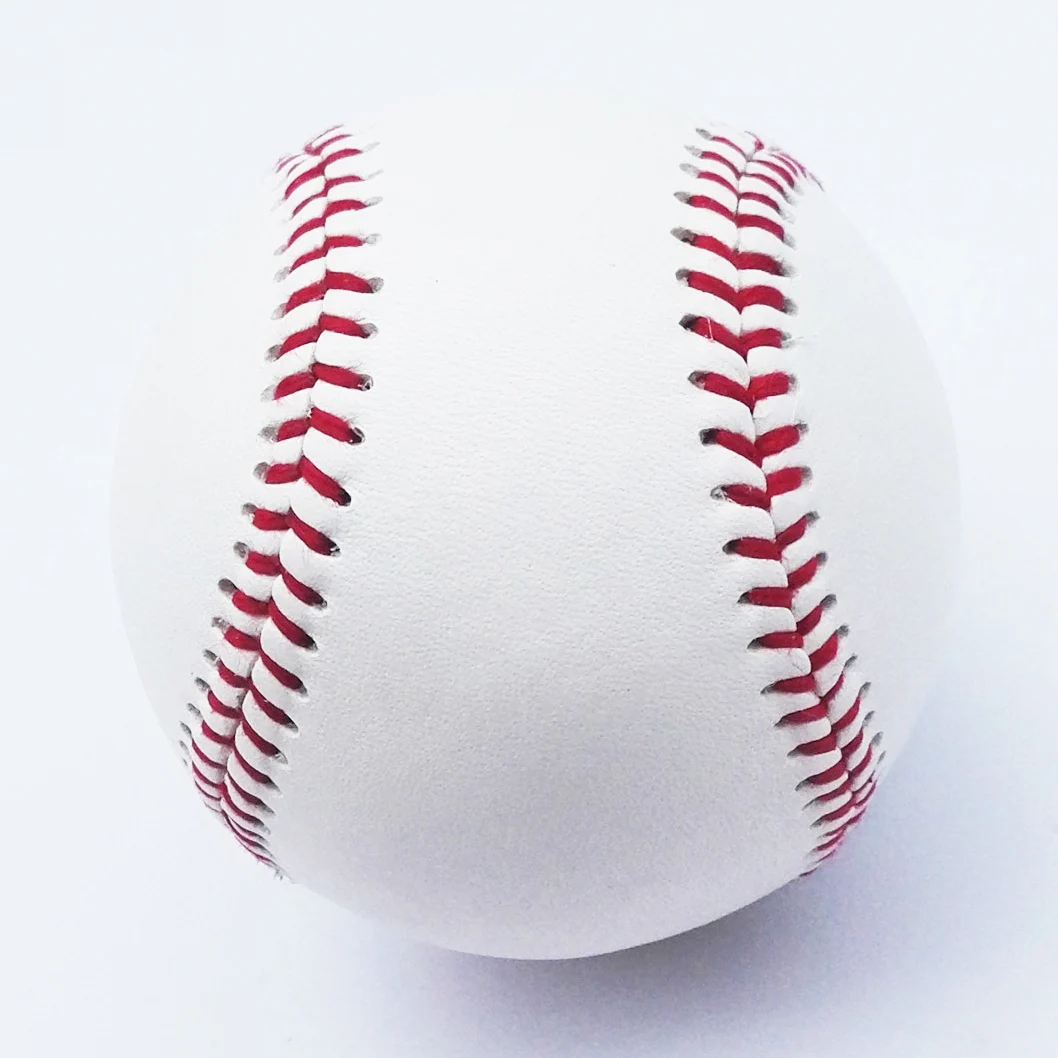 Factory supply 90% wool cork core high-quality handmade cowhide baseball baseball game translation