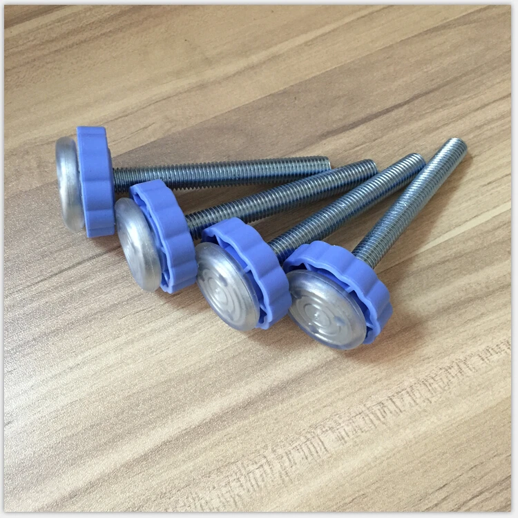 Adjustable Baby Gate Parts Replacement Threaded Spindle Rod with Pressed Adjustment Bolts Safety Protection Accessory