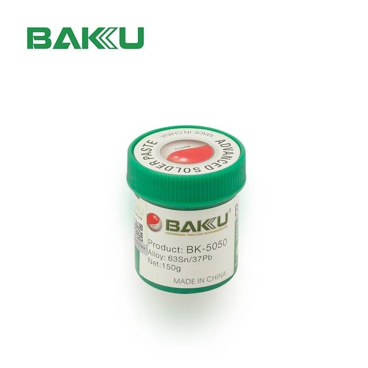 Баку BK-5050 63Sn/37Pb паяльная паста Флюс для пайки бесплатные образцы низкая
