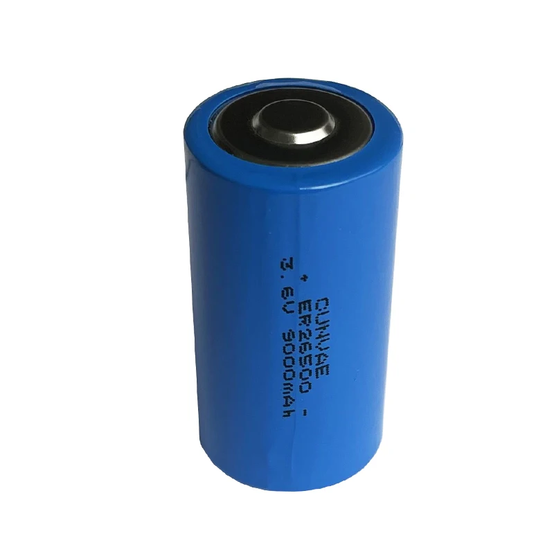 3.6V C size Lithium Battery ER26500m 6500mAh Non-rechargeable er26500 Lithium Battery for flashlight electric razor shaver