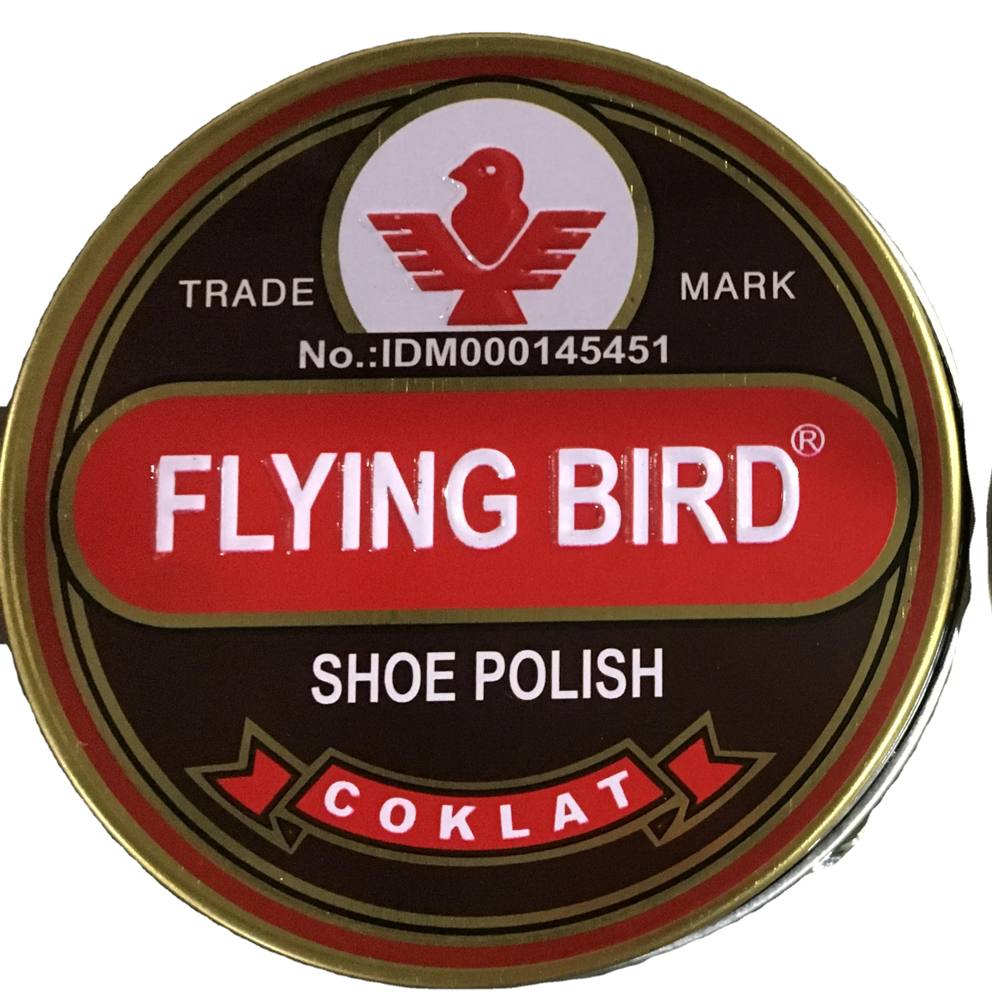40ml(32G) Black shoe polish for shoes and leather shinning brand Flying Bird OEM FACTORY MADE