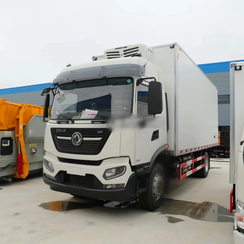 6 м dongfeng 4x2 Дизель 10 тонн для доставки мяса холодильник автомобиль Фургон Грузовик продажи в Дубае
