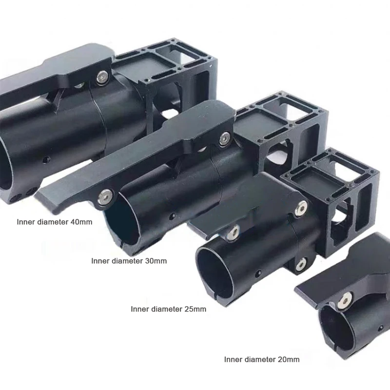 RJX 16/ 20/ 25/ 30/ 40mm Vertical Folding Arm Tube Joint Hinge Mechanism For Drone UAV accessories