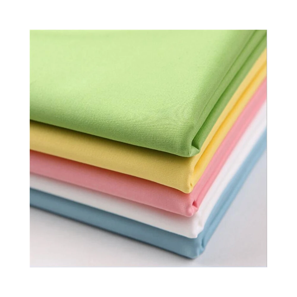 Customized Woven Plain Dyed Twill White 100 Cotton 40s 120gsm School Uniform Shirts Fabric