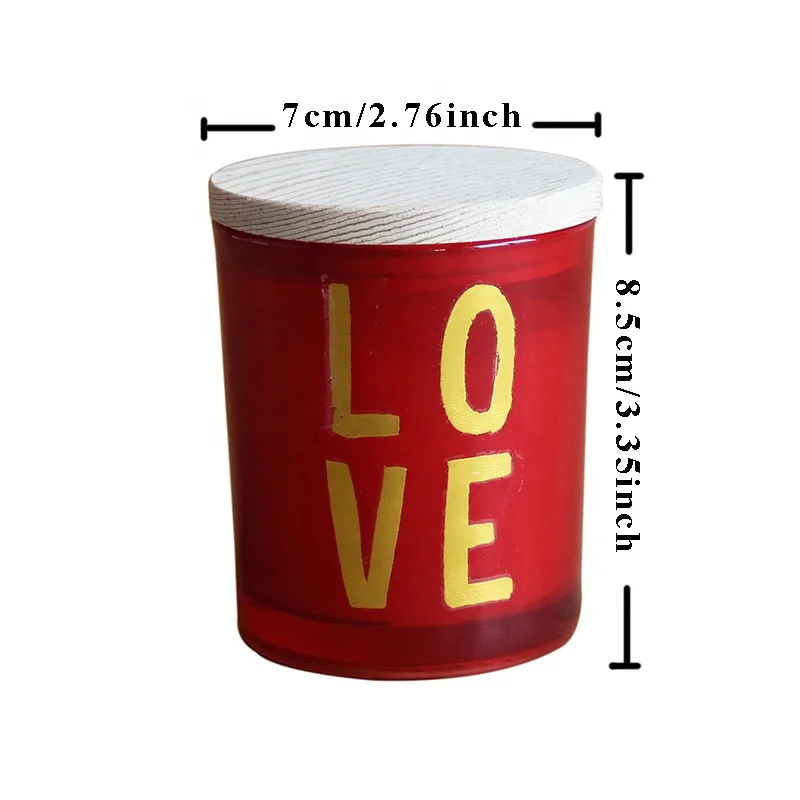 Hot Selling Painted Glass Jar Candle Wedding Gifts Floral Aroma Essential Oil Soy Wax Luxury Scented Candles Supplier