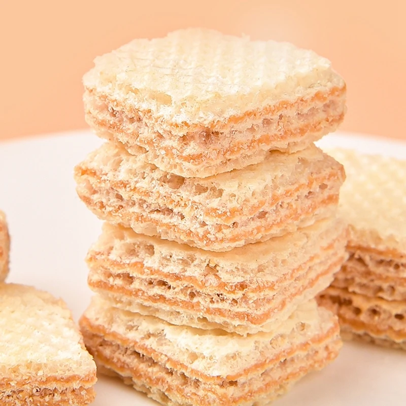 
Japanese milk wafers butter cookies biscuits with mild milk flavor 