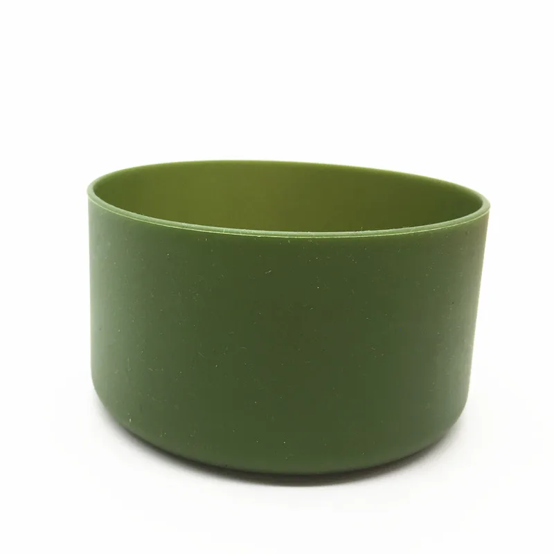 2023 hot sale anti-slip silicone water bottle sleeve bottom  boot for 12oz-40oz vacuum flask bottle boots