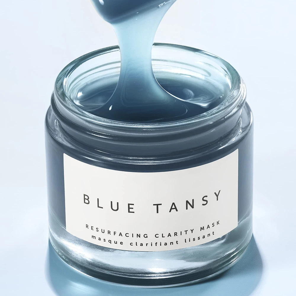 AiXin Private Label Hydrating Pore Clarify Anti Acne Facial Cleanser Face Mask Gel Blue Tansy Essential Oil Cream Skin Care Set