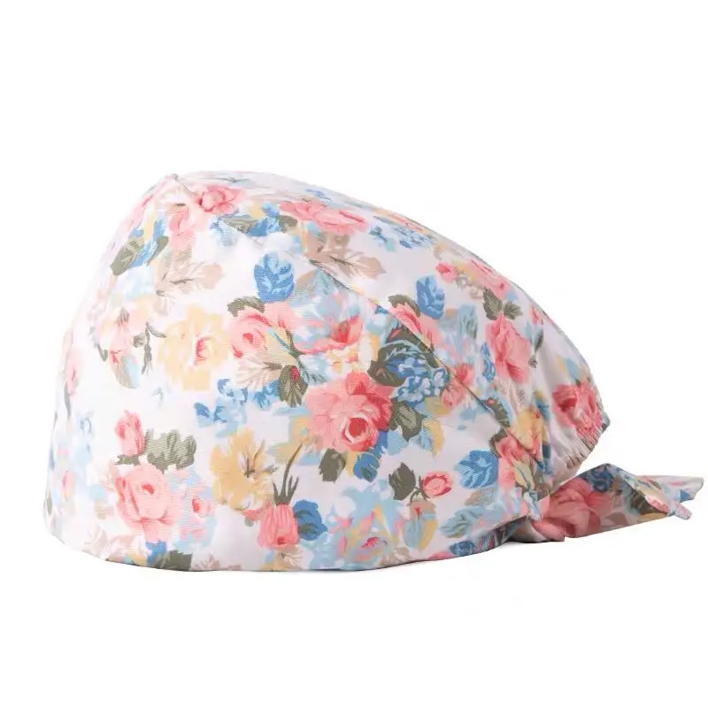 black panther autism breast cancer nurse surgical caps for royal blue black green scrubs surgical hats