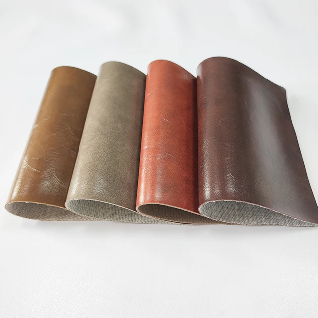 semi pu rexine leather manufacture custom pu leather for shoes synthetic leather production line