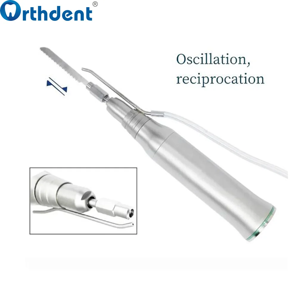 Dental Surgical Saw Handpiece Implant Reciprocating Operation Manual Cutting and Separating Bone With Stainless Steel Body 1.8mm