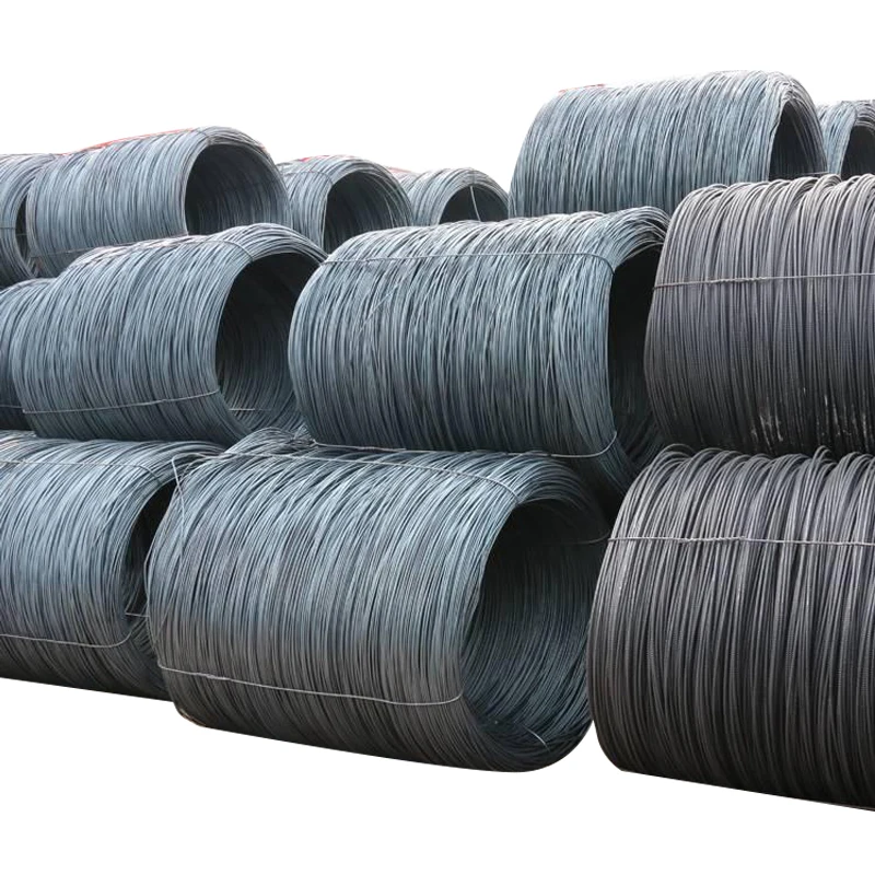 Factory Low Carbon Steel Wire Rod Q195 Q235 5.5mm 6.5mm Price Steel Wire Rod Steel Wire Rod Factory Manufacture