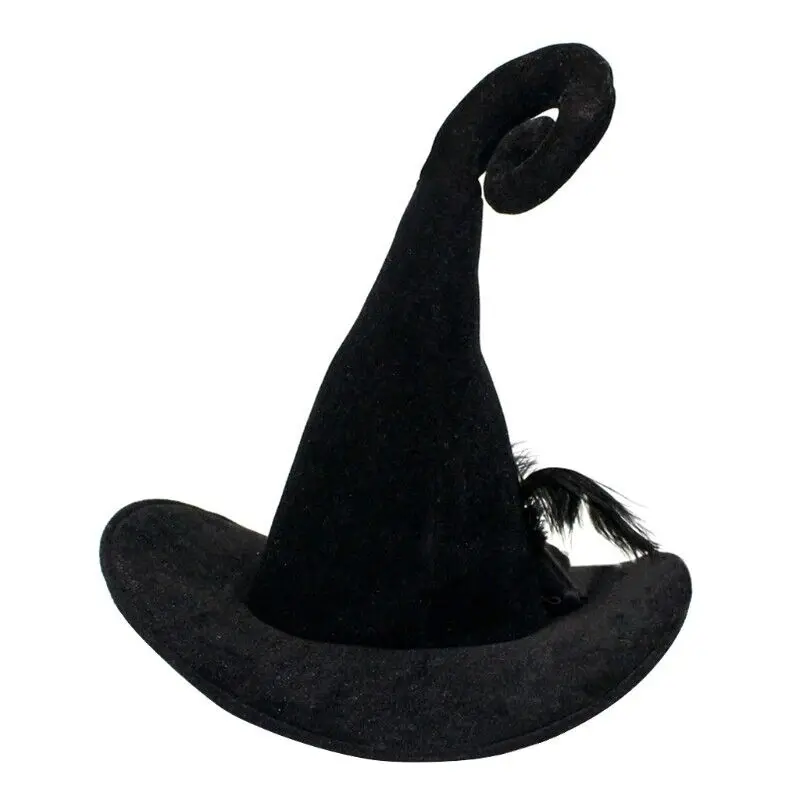 Unisex Witch Hat Halloween Costume Party Accessory Adult Wizard Fancy Black New Fashion hat Stage prop hat