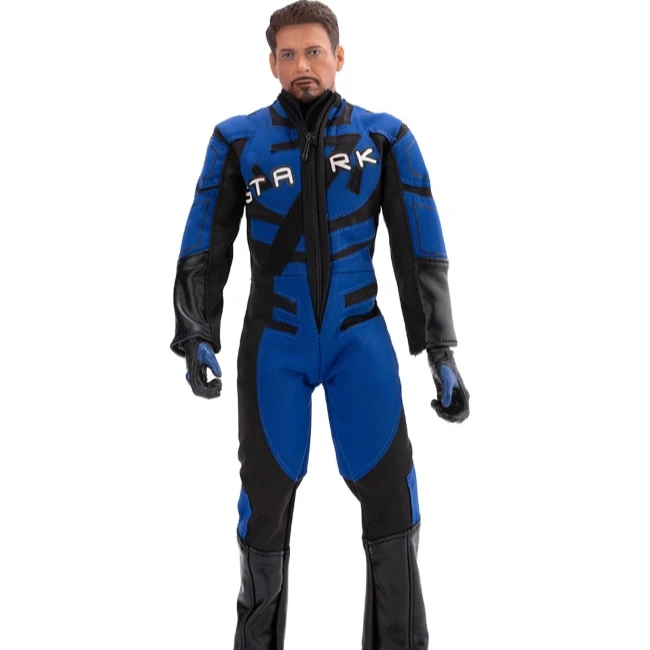 Iron-Man pvc Action Figure HC Racing Suit Tony Stark Movable Model Iron-man  Toy Doll Kids Gift with Box 33CM hot