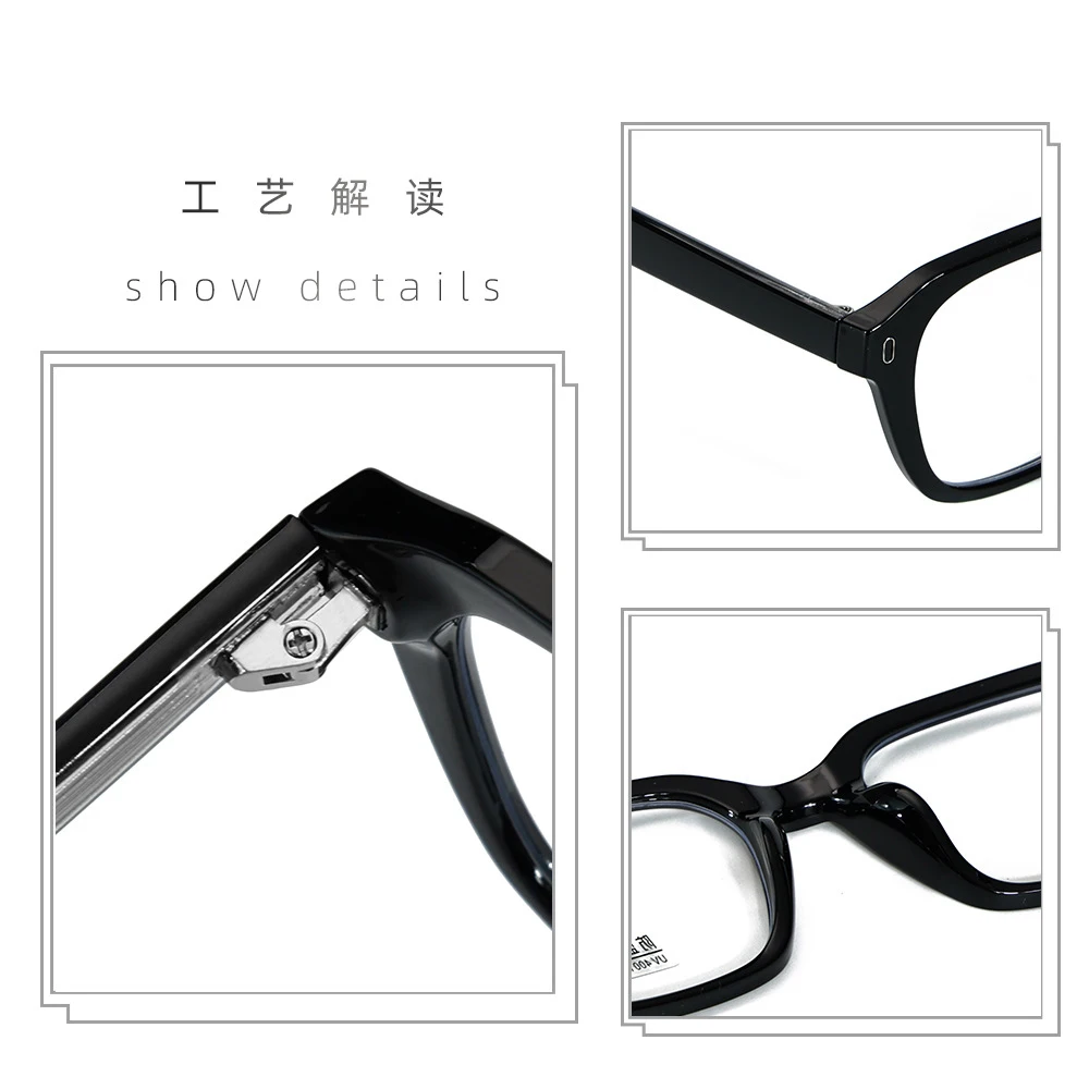Hot Sale Woman Optical Frame Eye China Vintage Designer Men Retro Glasses