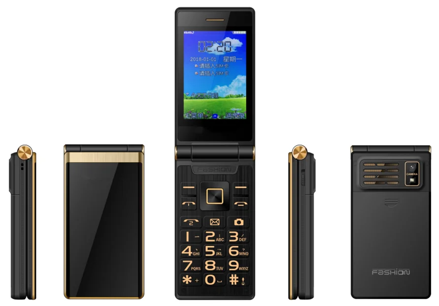 Wholesales Original Best Buy Simple Bar Classic Unlocked GSM Mobile phones Flip Cell Phone