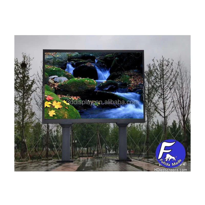 3535 Smd 32x16 And Customized Size Full Color Screen Video Graphic Display P10 Led Module