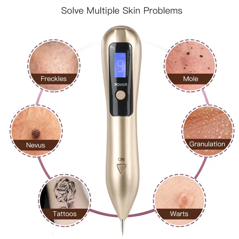 Portable Beauty Mole Removal Sweep Spot Pen Nevus pen Remove Skin Dark Pigment