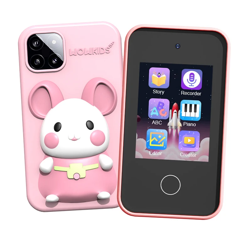 P1 Plus Unisex Kids Smart Phone Touch Screen Kid Mobile for Children Childrensmartphone Kidsmartphone