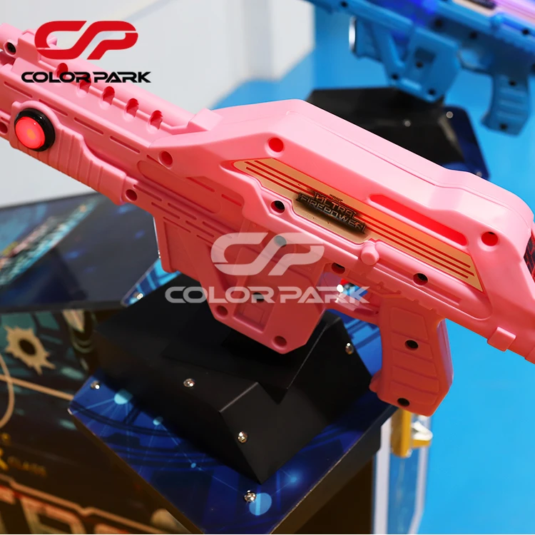Colorful Park Electronic amusement park simulator time crisis arcade video coin 2 player shooter game console