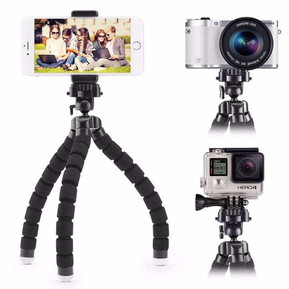 2024 Phone Mini Tripod Monopod Selfie Remote Stick Flexible Camera Tripod Stand for Mobile Phone Holder Tripods Video Camera