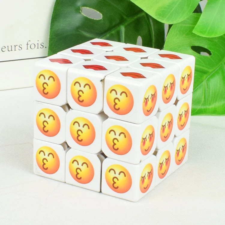 cake topper decoration plastic toys magic cube 5.5*5.5*5.5 home decoration