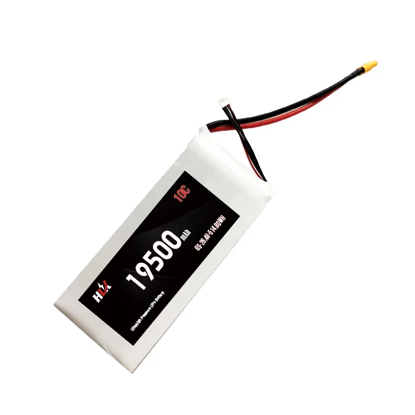 High Energy Density Ultra-High Voltage Lipo battery 19500mAh 6S 10C  Lithium Polymer Lipo 6S 12S  Uav Drone Battery For Rc Drone
