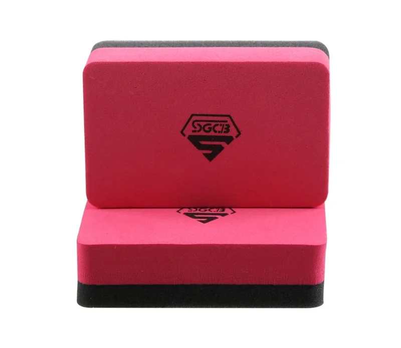 Двухстороннее автомобильное покрытие, поролоновая красная нано-губка, аппликатор, подушечки для автомобильного покрытия, аппликатор