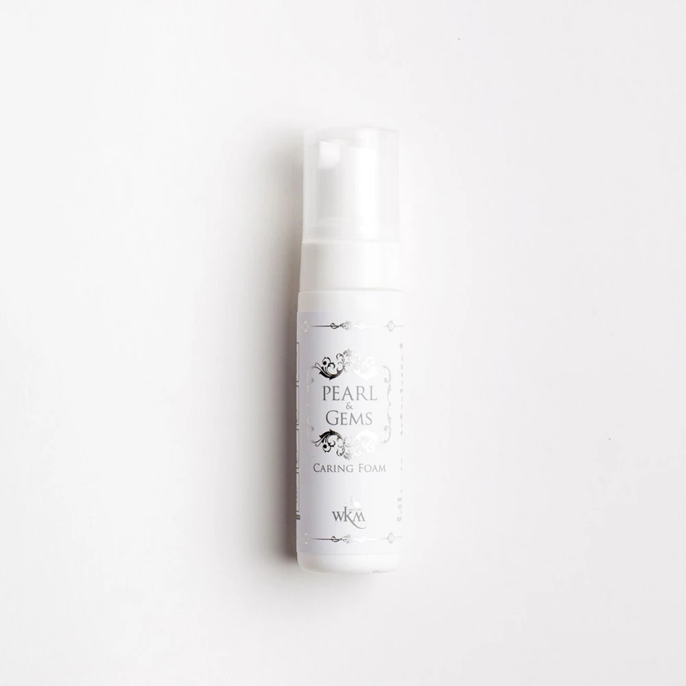 WKM Pearl Gems - Caring Foam Delicate Jewelry Cleaner Foam Formula for Sensitive Jewelry Pearl & Gems Stone Product