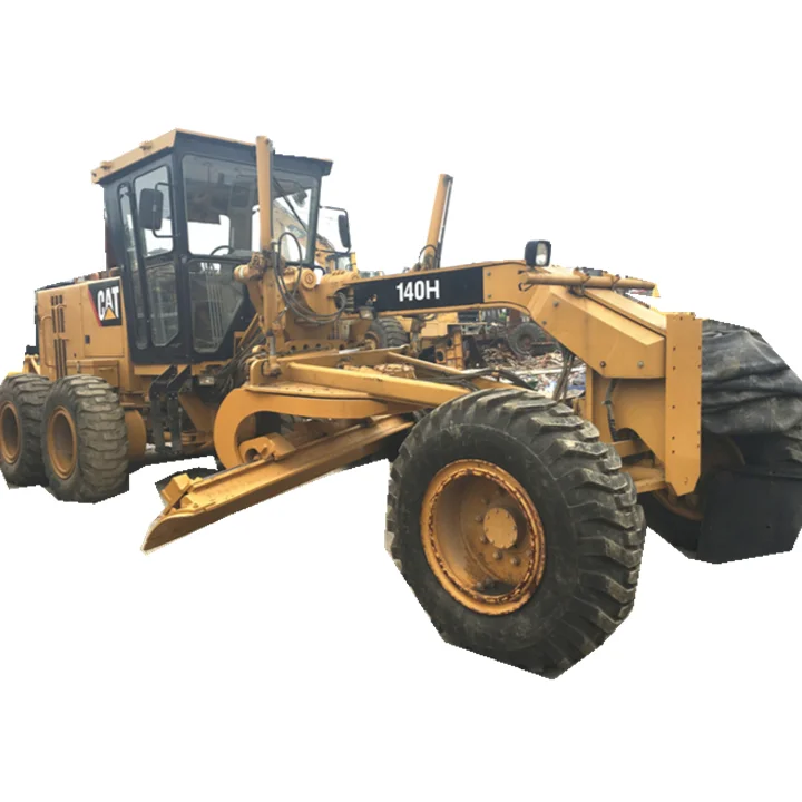 used grader caterpillar 140h construction machinery good condition best price second hand grader cat140k with spare parts