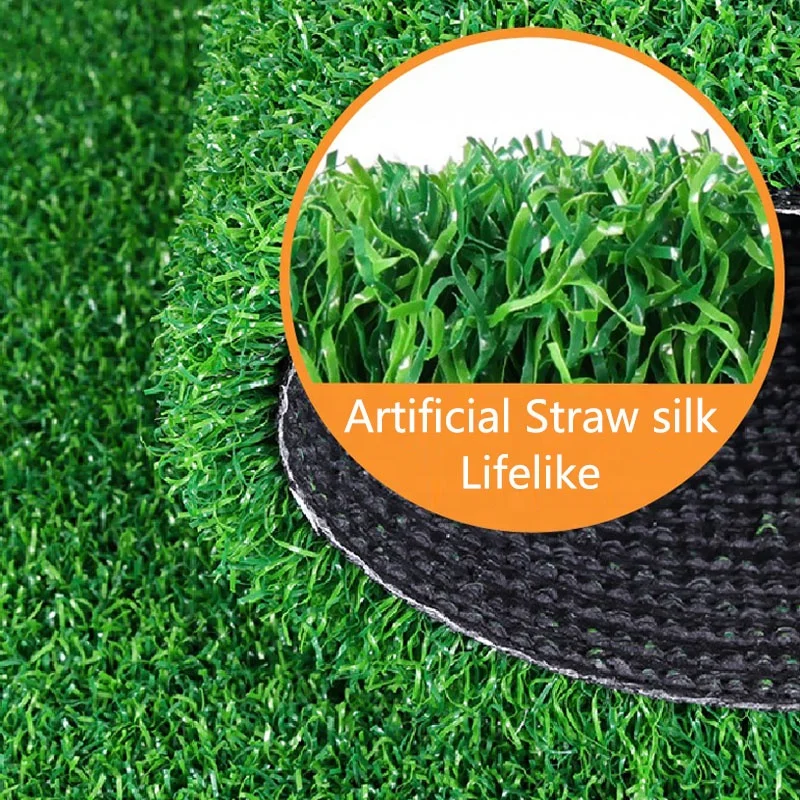 Outdoor Rug Golf Hitting Practice Mat in  Green Artificial Grass