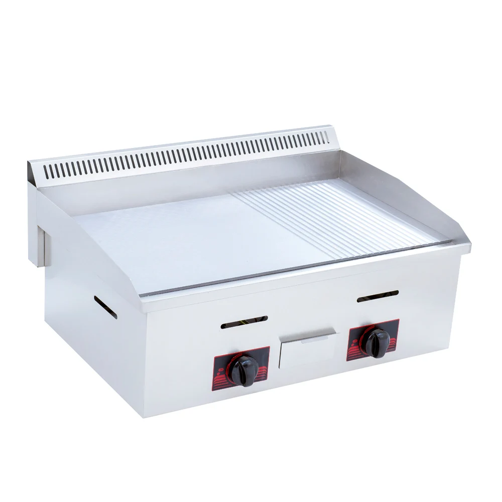 2020 Newest commercial kitchen equipment induction griddle gas griddle flat top grill for sale