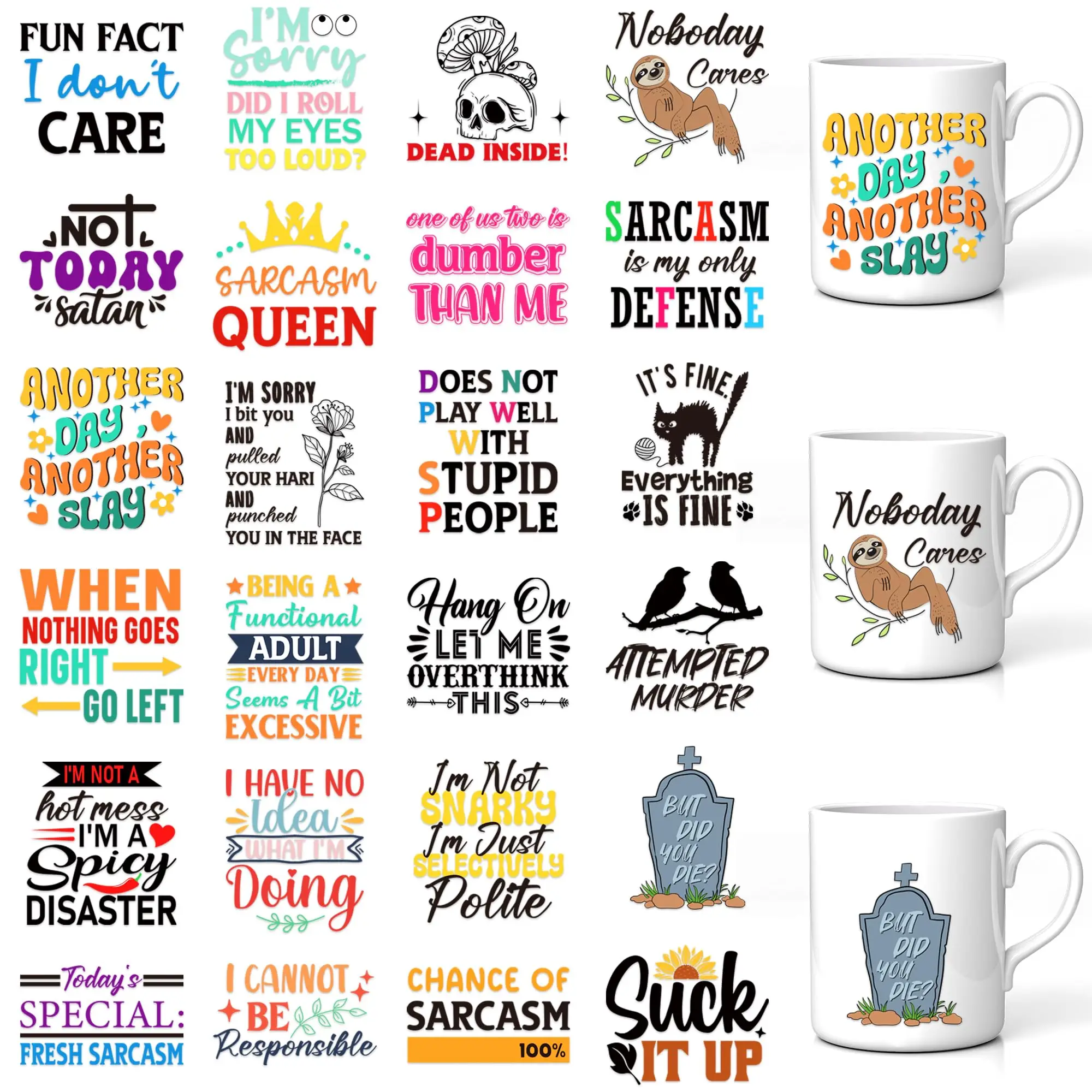 Custom waterproof uv dtf transfer for cups wraps packaging uv dtf cup wrap transfer uv dtf prints for 16oz multi-size clear cups