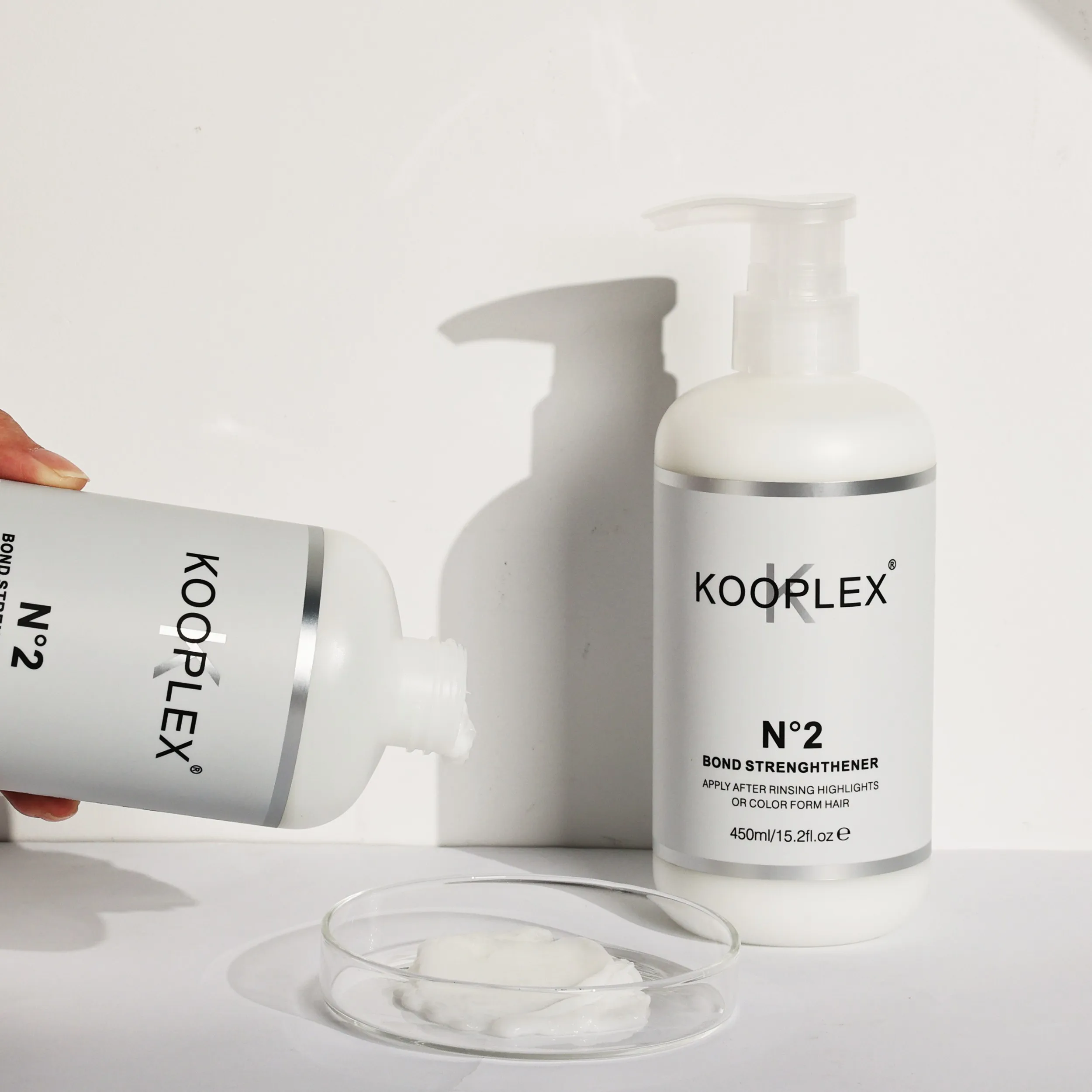 Wholesale Private Label Kooplex N1&N2 Hair Treatment 450ml Packing In Big Bottle