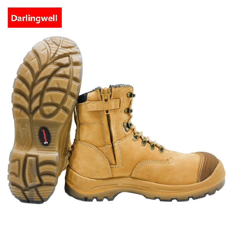 
S3 SRC safety shoes industrial steel toe cap miner safety boots anti puncture anti slip safety shoes 