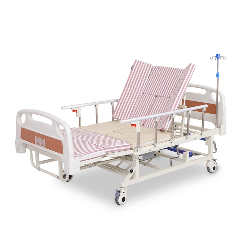 Medical Equipment Multifunction Medical Bed for Home Care Hospital Manual Medical Bed Best Price Foldable Nursing Beds