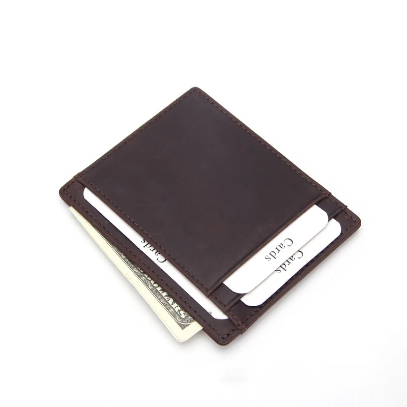 Rfid Blocking Leather Smart Wallet Guangzhou Factory Wholesale Price