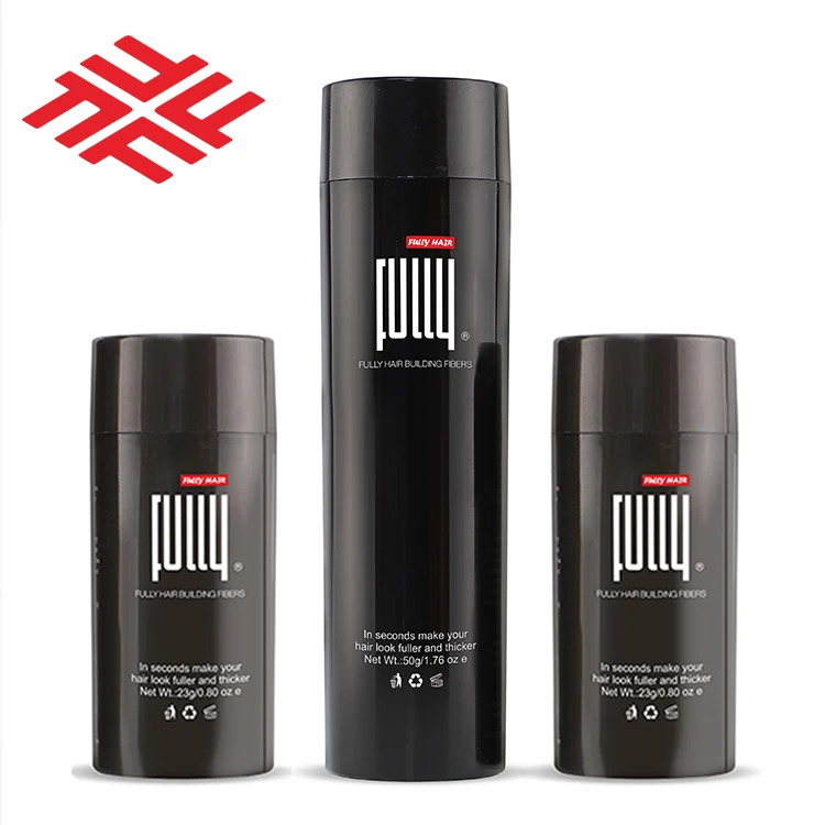 FULLY Factory 50G Bottled Private Label Unique 2nd Generation Plant Keratin Hair Fibers Powder Hair Building Fibers
