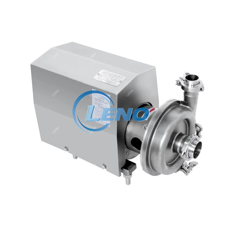 LENO Price SS304 SS316L food grade liquid transfer Beer Milk Juice Stainless steel sanitary centrifugal pump