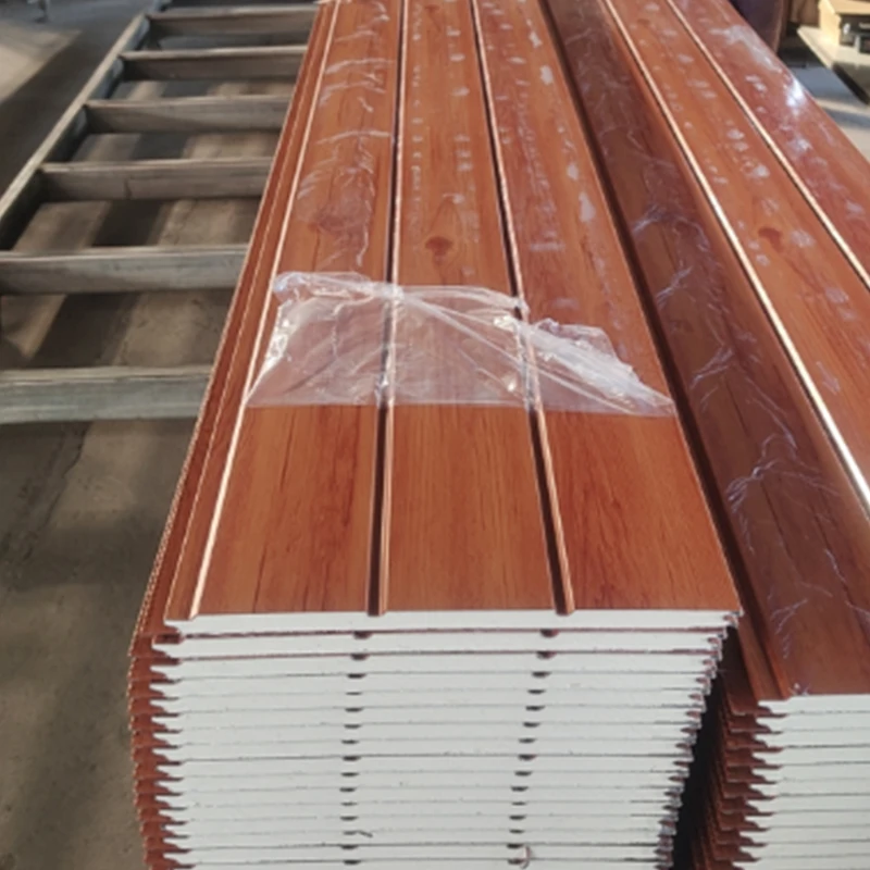 PU foam sandwich panels exterior wall siding sheet board