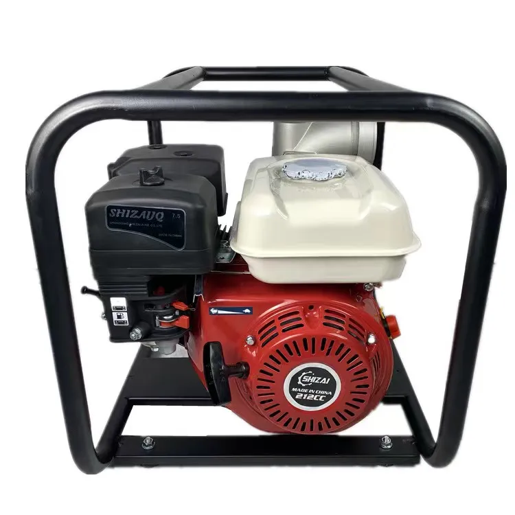 China SHIZAI 170 2 Inch Farm Irrigation Gasoline Petrol Engine Water Pump