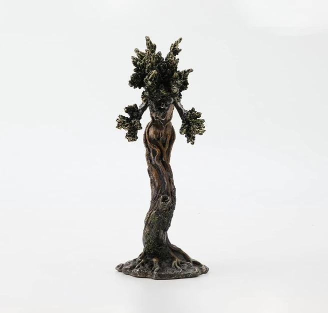 Resin Forest Nymph Element Cold cast bronze statues Fantasy Collection figurines for home decoration