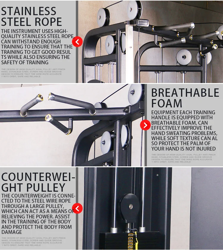 Hot sale model gym equipment commercial fitness with best price, FTS glide machine