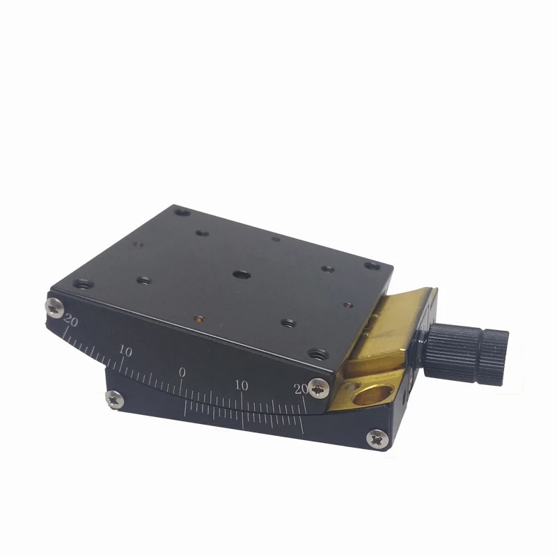 Precise Manual Goniometer Stage Dovetail Platform Optical Sliding Table PT-SD4025