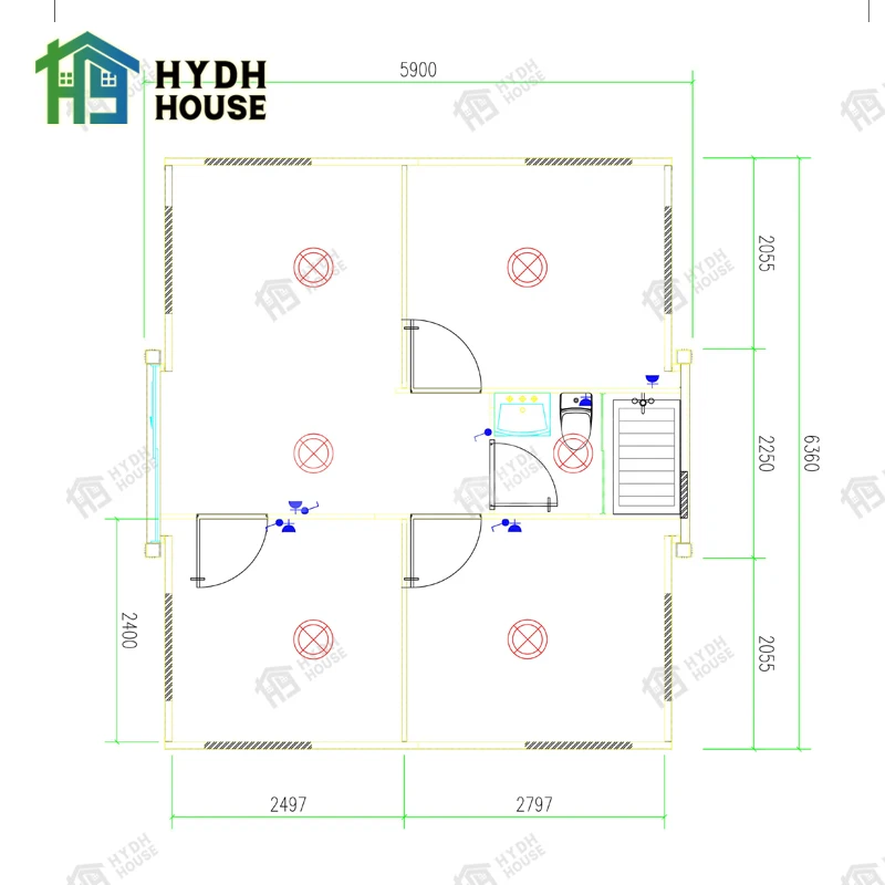 most selling product  expandable house Complete Home with space for open kitchen bathroom