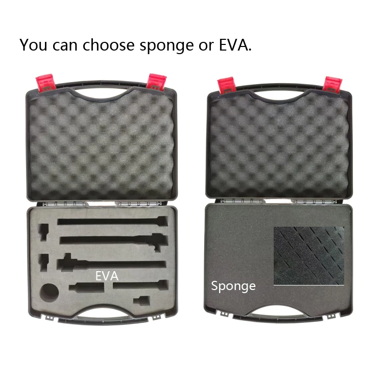 Portable PP Plastic Toolbox for Car Flashlight & Hardware Spare Parts & Toy Instrument Case ODM Customization Supported