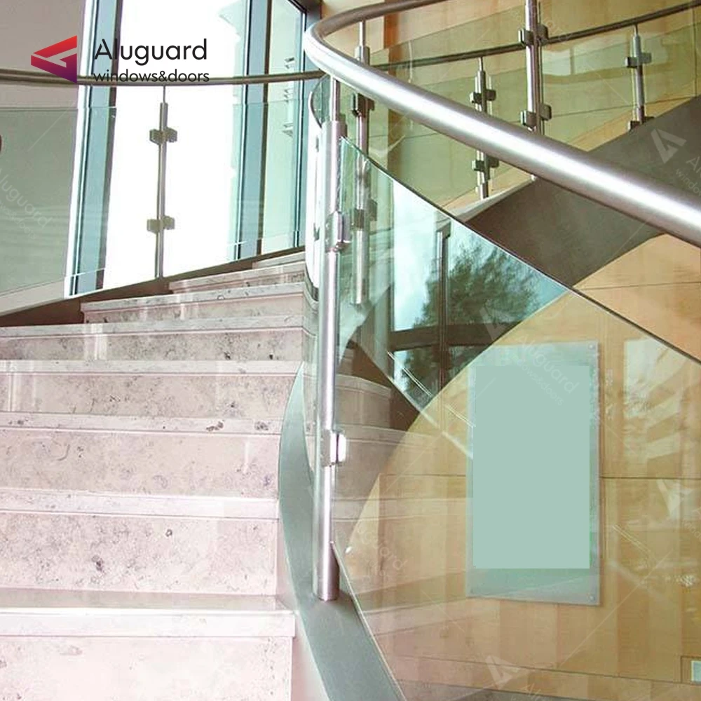 Stair Cable Stainless Steel Balustrade Modern indoor balcony railings design staircase aluminum u channel balustrades handrails