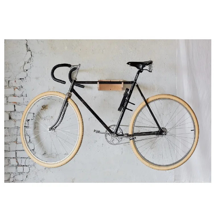 Road Bike Wall Mounted Rack Bike Holder Wall Mount Plywood Bike Bicycle Rack